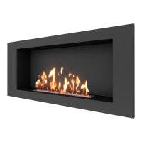 Биокамин встраиваемый SteelHeat LONG 1200 LITE