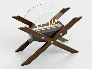 Напольный биокамин Lux Fire Робинзон